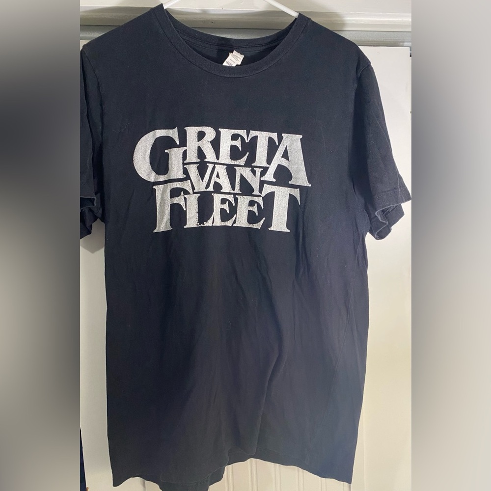 Greta Van Fleet Bella Canvas Black Graphic Tee